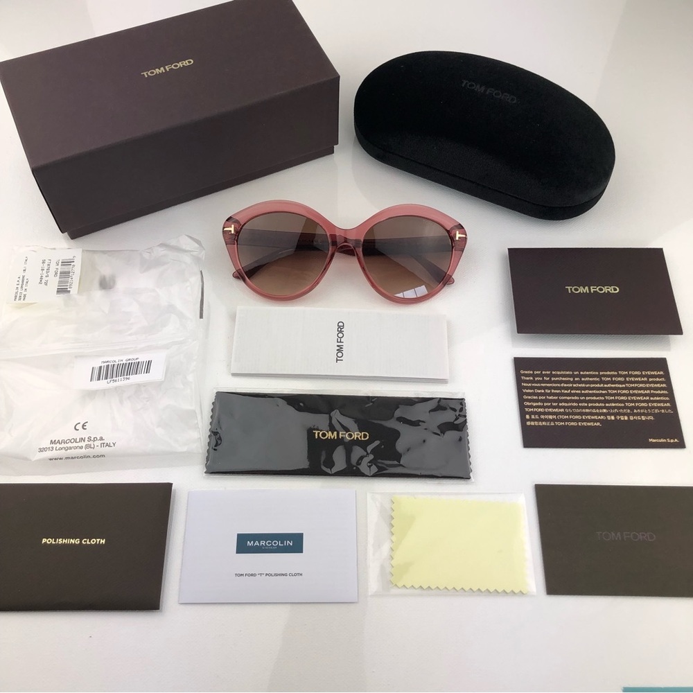 New TOM FORD Maxine Sunglasses FT0763 72F - Picture 2 of 16